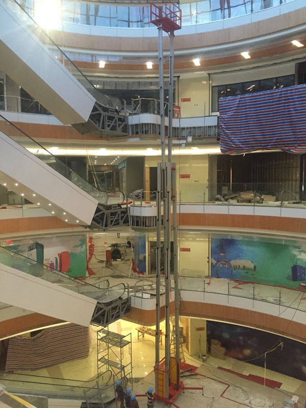 小型升降平臺按鈕出問題了怎么辦？